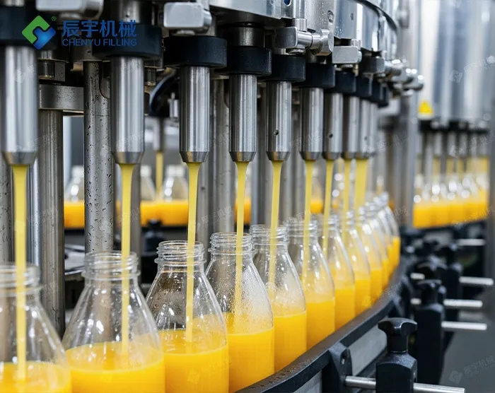 果汁灌裝機的工作原理